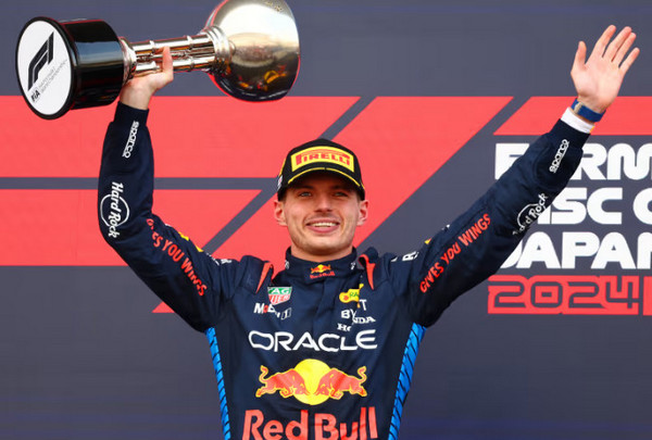 Max Verstappen gano el GP Japon 2024 F1