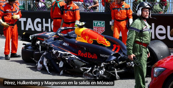 accidente checo perez