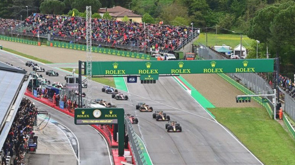 Largada GP Emilia Romagna 2024 de F1