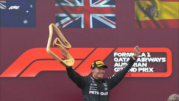 George Russell gana el GP de Austria 2024 F1