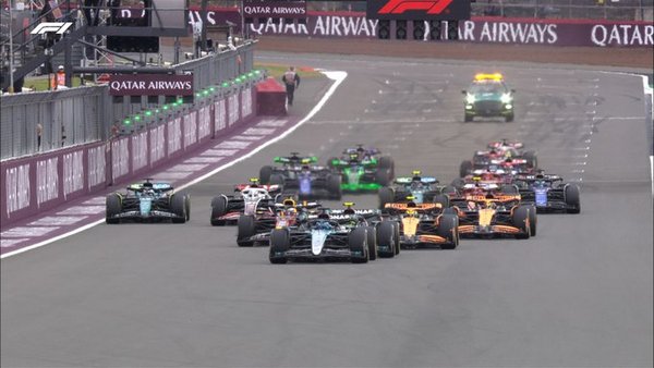 Largada GP Gran Bretaña 2024 F1